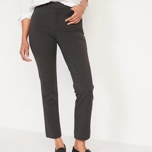 High-Waisted Pixie Straight Ankle Pant Old Navy